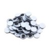 Charles Leonard Creative Arts™ Wiggle Eyes, Round, 15mm, Black, Bag of 50