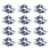 Charles Leonard Wiggle Eyes 15mm, Black, 50 Per Pack, 12 Packs