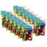 Charles Leonard Pom-Poms 1", Assorted Colors, 50 Per Pack, 12 Packs