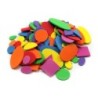 Charles Leonard Creative Arts by Charles Leonard Foam Shapes, Assorted Colors, 264 Pieces/Bag
