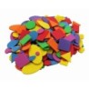 Charles Leonard Creative Arts by Charles Leonard Foam Shapes, Assorted Colors, 720 Pieces/Bag