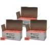 Charles Leonard Pencil Eraser - Synthetic - Latex Free - Block Shape - Small - 80 per Box, 3 Boxes