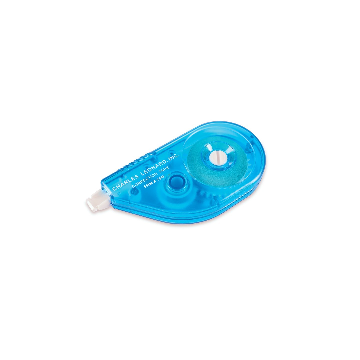Charles Leonard White Paper Correction Tape, Blue Case