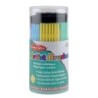 Charles Leonard Creative Arts™ Plastic Artist Brushes, Assorted Colors, 144 Per Tub