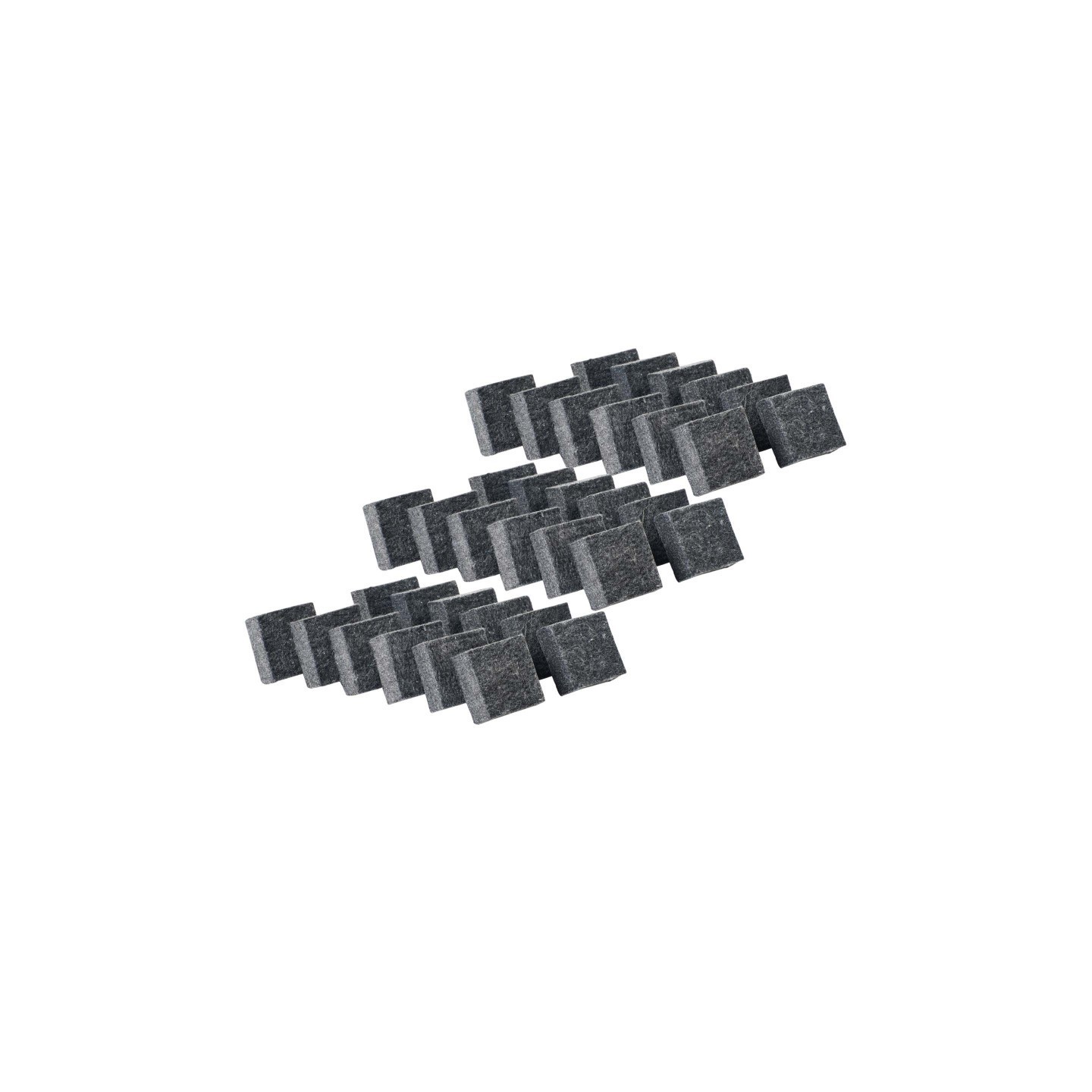 Charles Leonard Multi-Purpose Felt Erasers, 2", 12 Per Pack, 3 Packs