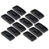 Charles Leonard Magnetic Whiteboard Eraser, Storage for 2 Markers, Pack of 12