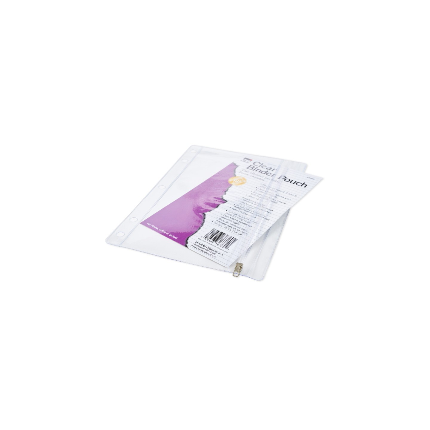 Charles Leonard Pencil Pouch, Clear