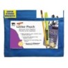 Charles Leonard Magnetic Whiteboard Pouch, 8 x 6-3/4 Inches, Blue