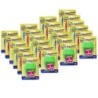 Charles Leonard 3 Hole Pencil Sharpener w/catcher, Assorted Colors, 12 per Pack, 2 Packs