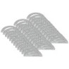 Charles Leonard Protractor Plastic, 6-Inch, 12 Per Pack, 3 Packs