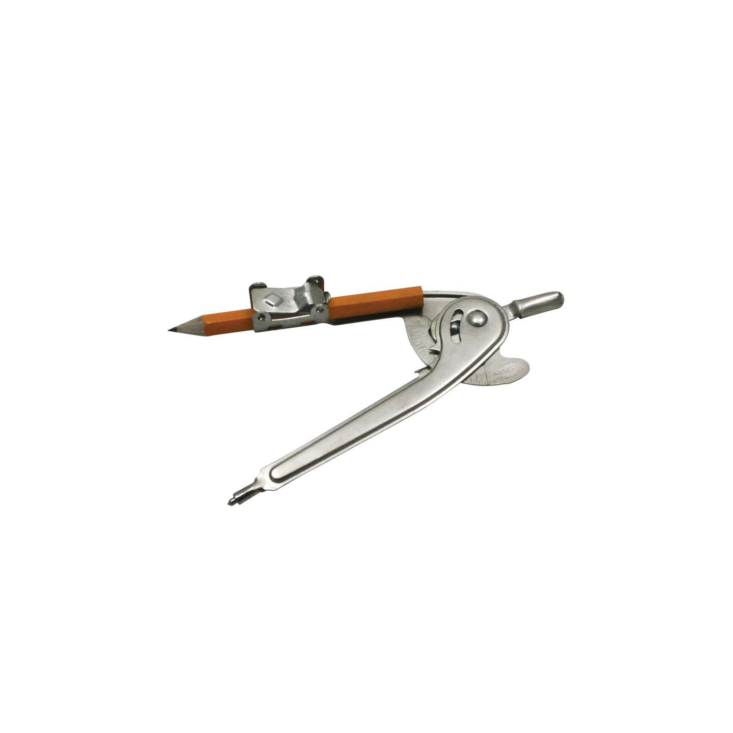 Charles Leonard Ball Bearing Compass with Golf Pencil, Safety Point, Pack of 12