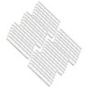 Charles Leonard Double Bevel Plastic Ruler, 6", Clear, Pack of 36