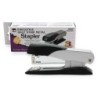 Charles Leonard Executive Metal Stapler, Half Strip, Gray