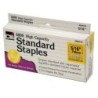 Charles Leonard High Capacity Standard Staples, 5/16 Inch Leg Length, Silver, 5000/Box