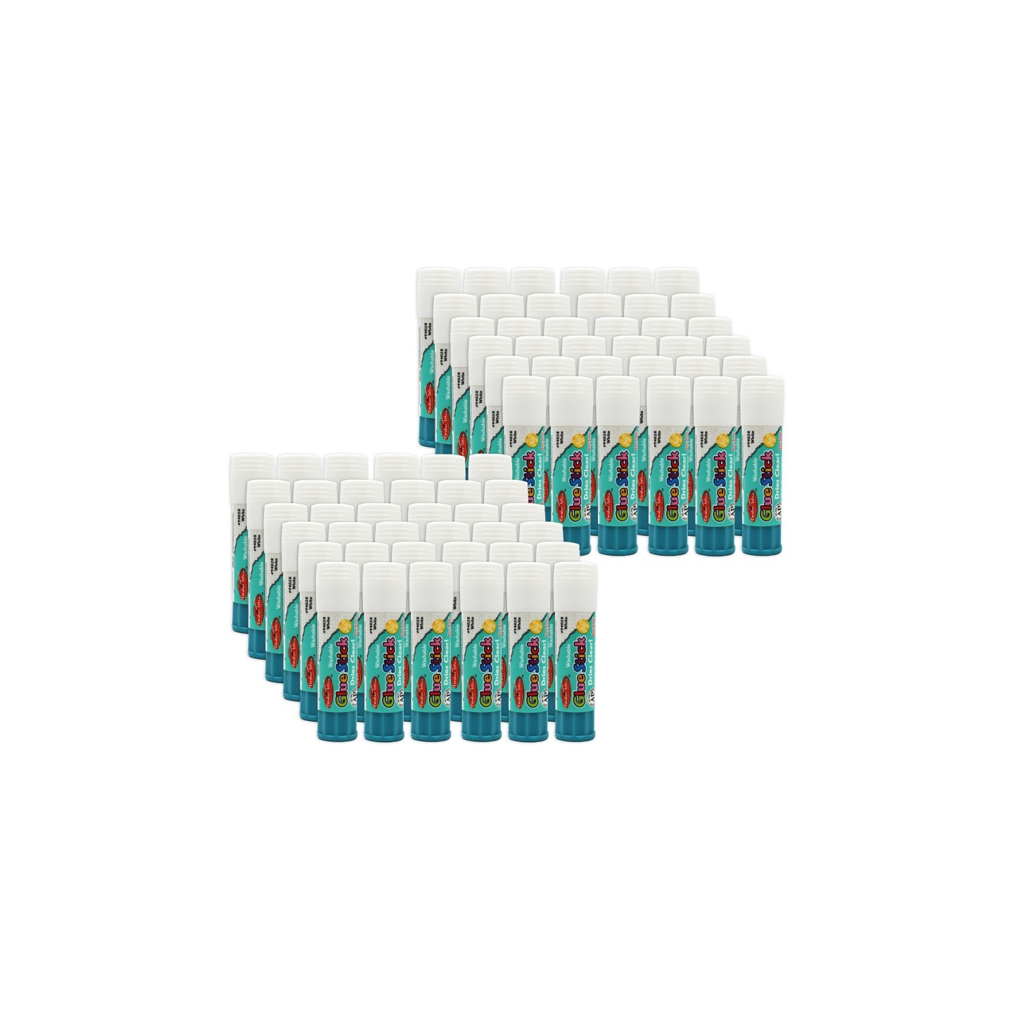 Charles Leonard Economy Glue Stick .28 oz., Clear, Pack of 72