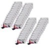 Charles Leonard Binder Clips, Small, 3/8" Capacity, Black, 12 Per Box, 48 Boxes