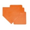 Champion Sports Throwdown Gym Base Set, Orange, Set of 4