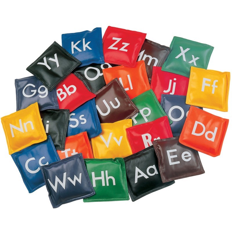 Champion Sports Alphabet Bean Bags, Set of 26