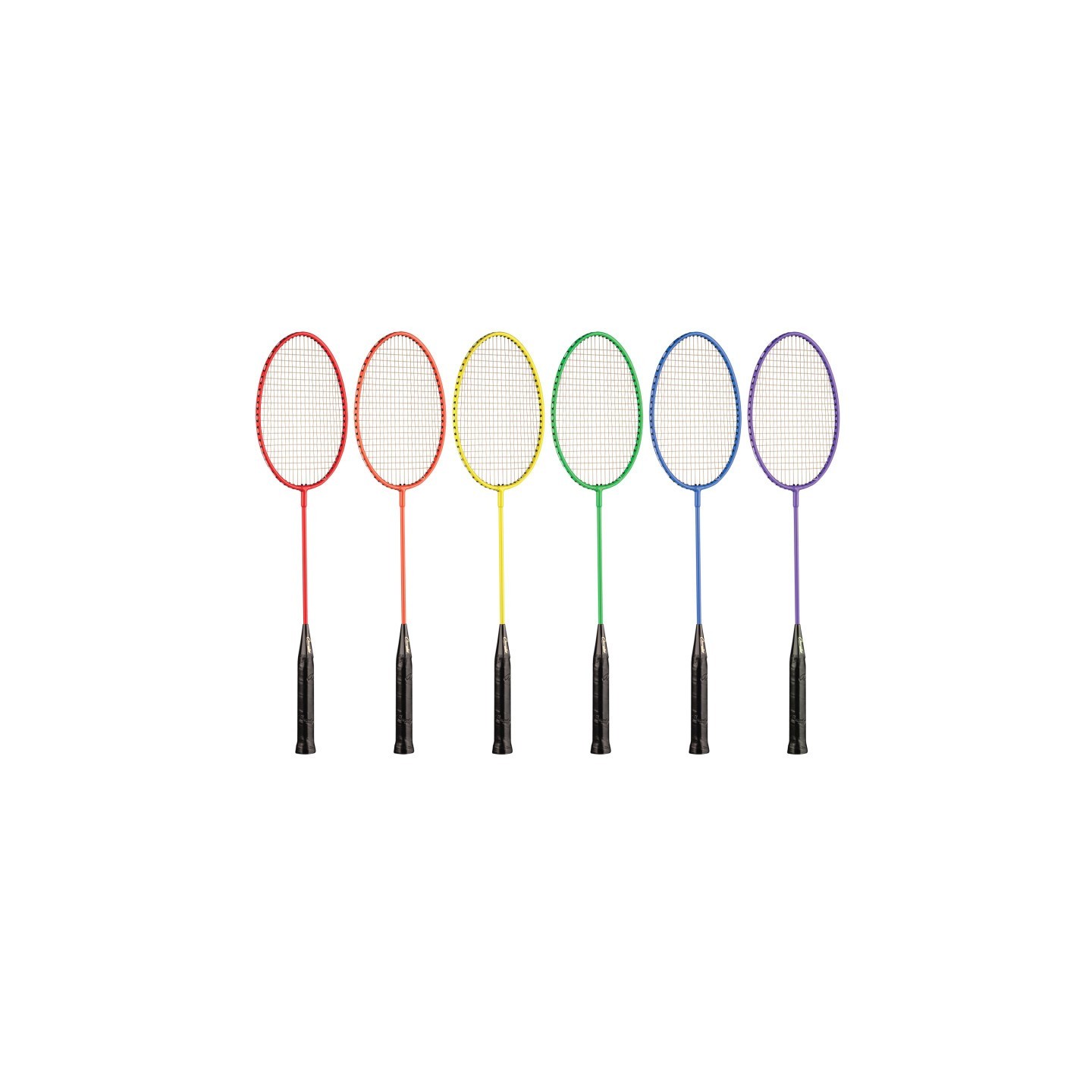 Champion Sports Tempered Steel Badminton Racket Set