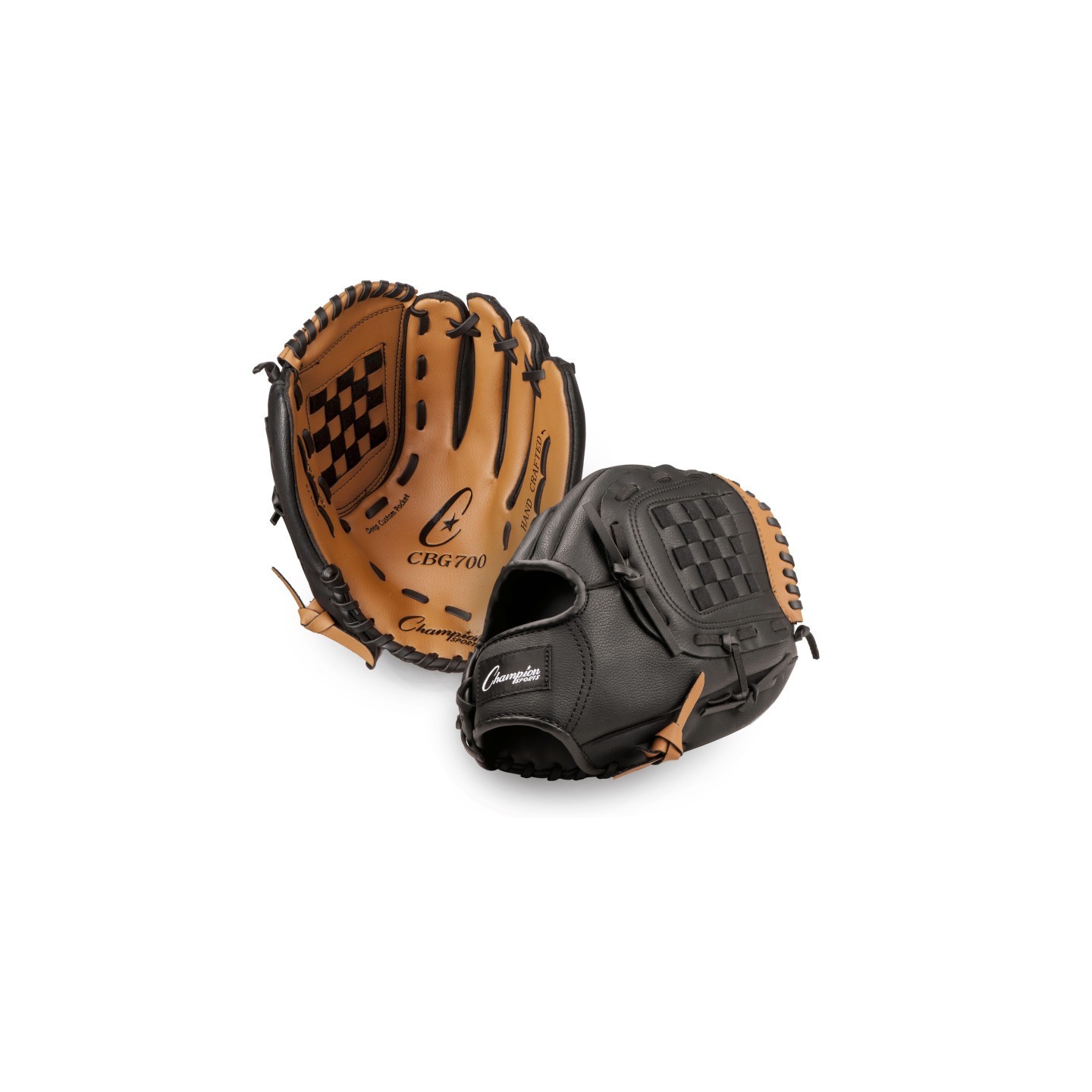 Champion Sports Leather & Vinyl 12" Baseball/Softball Glove