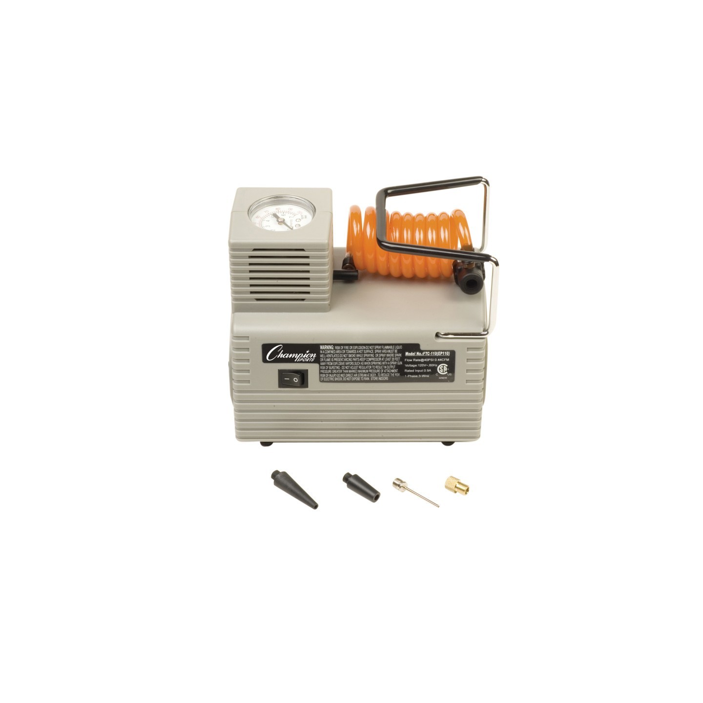 Champion Sports Economy Electric Inflating Pump
