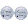 Champion Sports Extreme Soccer Ball, Size 4, Silver, Pack of 2