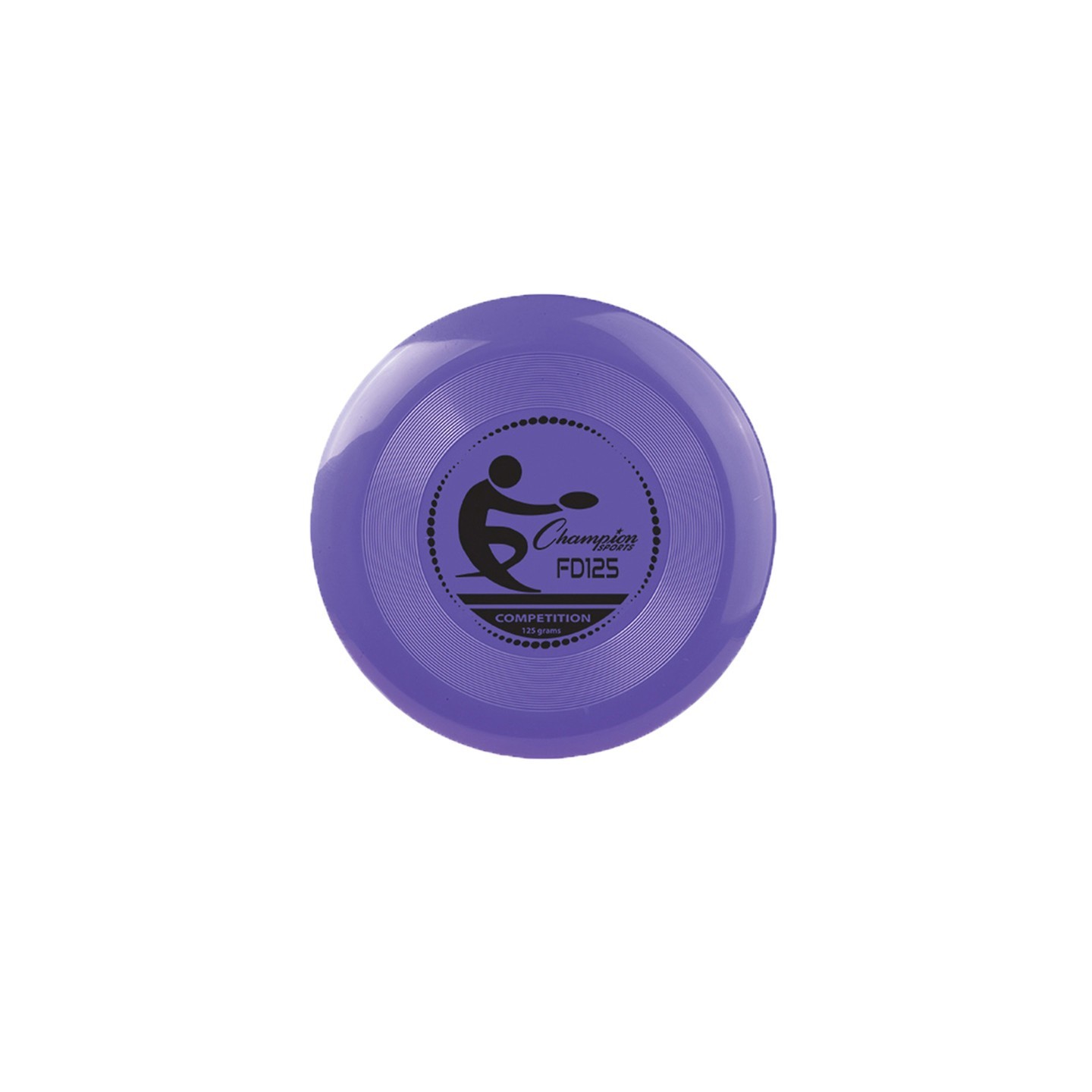Champion Sports Plastic Competition Disc, 125g, Assorted Colors