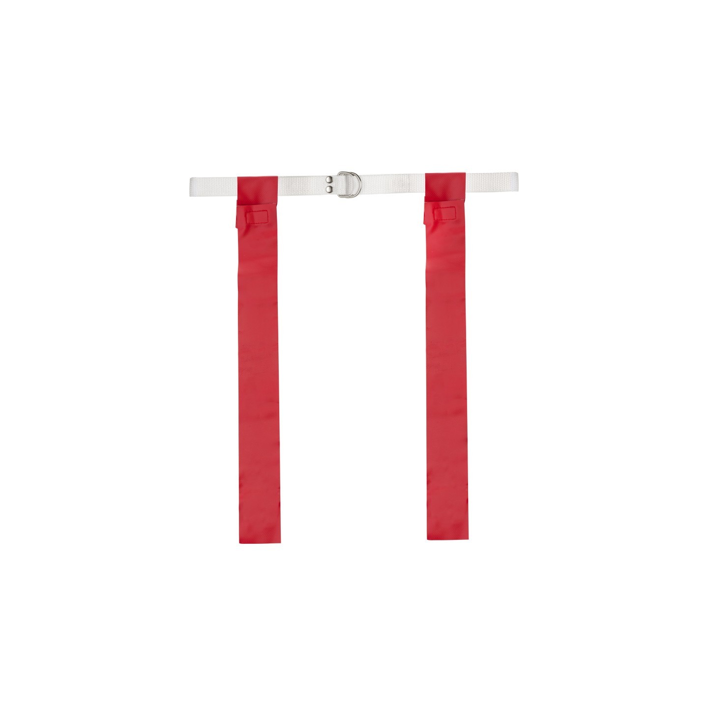 Champion Sports Flag Football Set, Red, Pack of 12