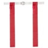 Champion Sports Flag Football Set, Red, Pack of 12