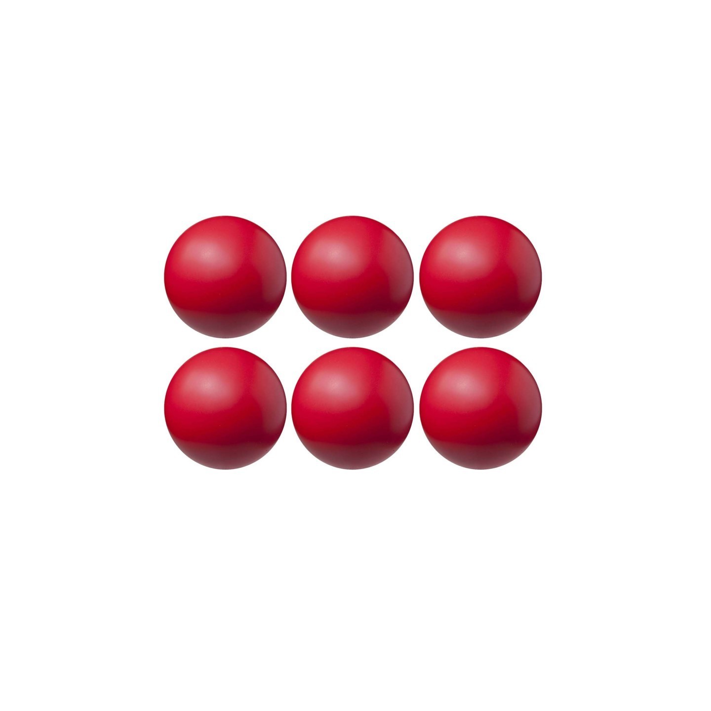 Champion Sports High Density Coated 4" Foam Ball, Pack of 6