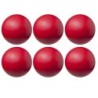 Champion Sports High Density Coated 4" Foam Ball, Pack of 6
