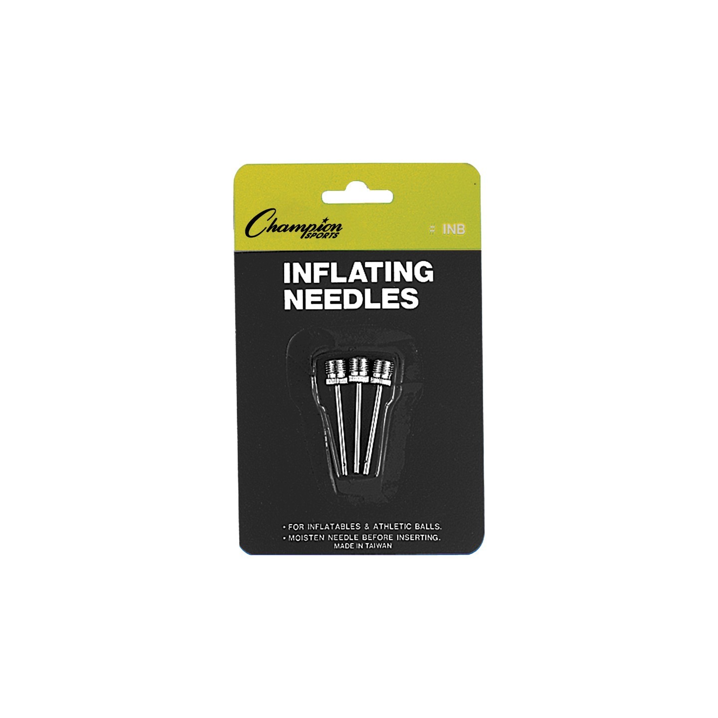 Champion Sports Inflating Needles, Pack of 3