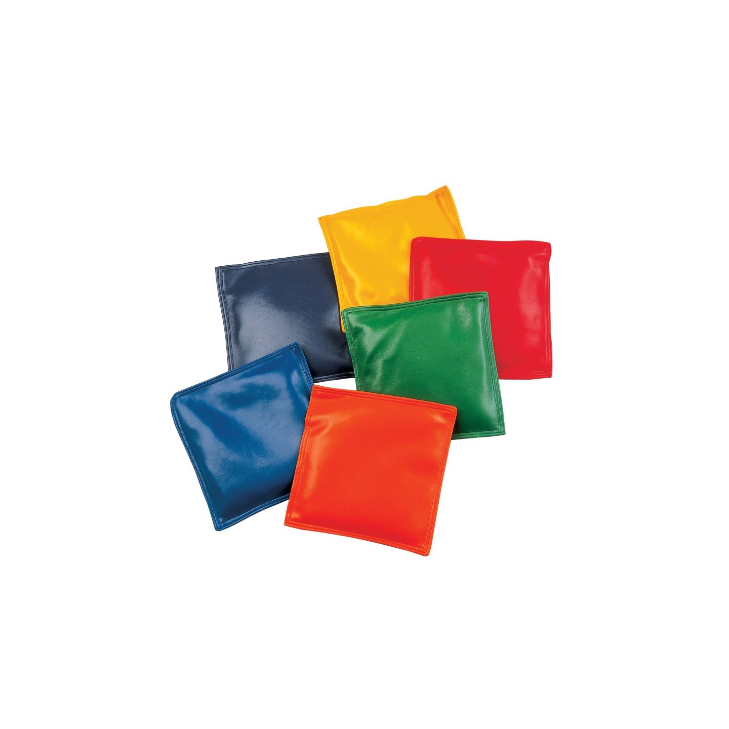 Champion Sports Bean Bags, 6" x 6", Pack of 12