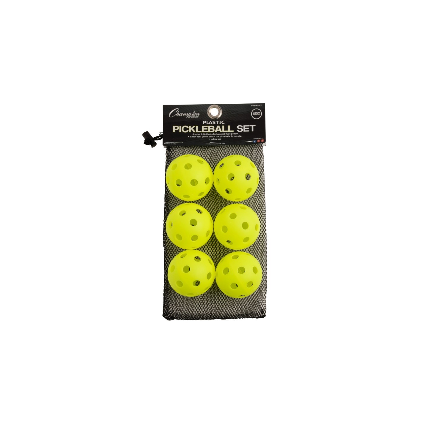 Champion Sports Recreational Indoor Pickleball Set