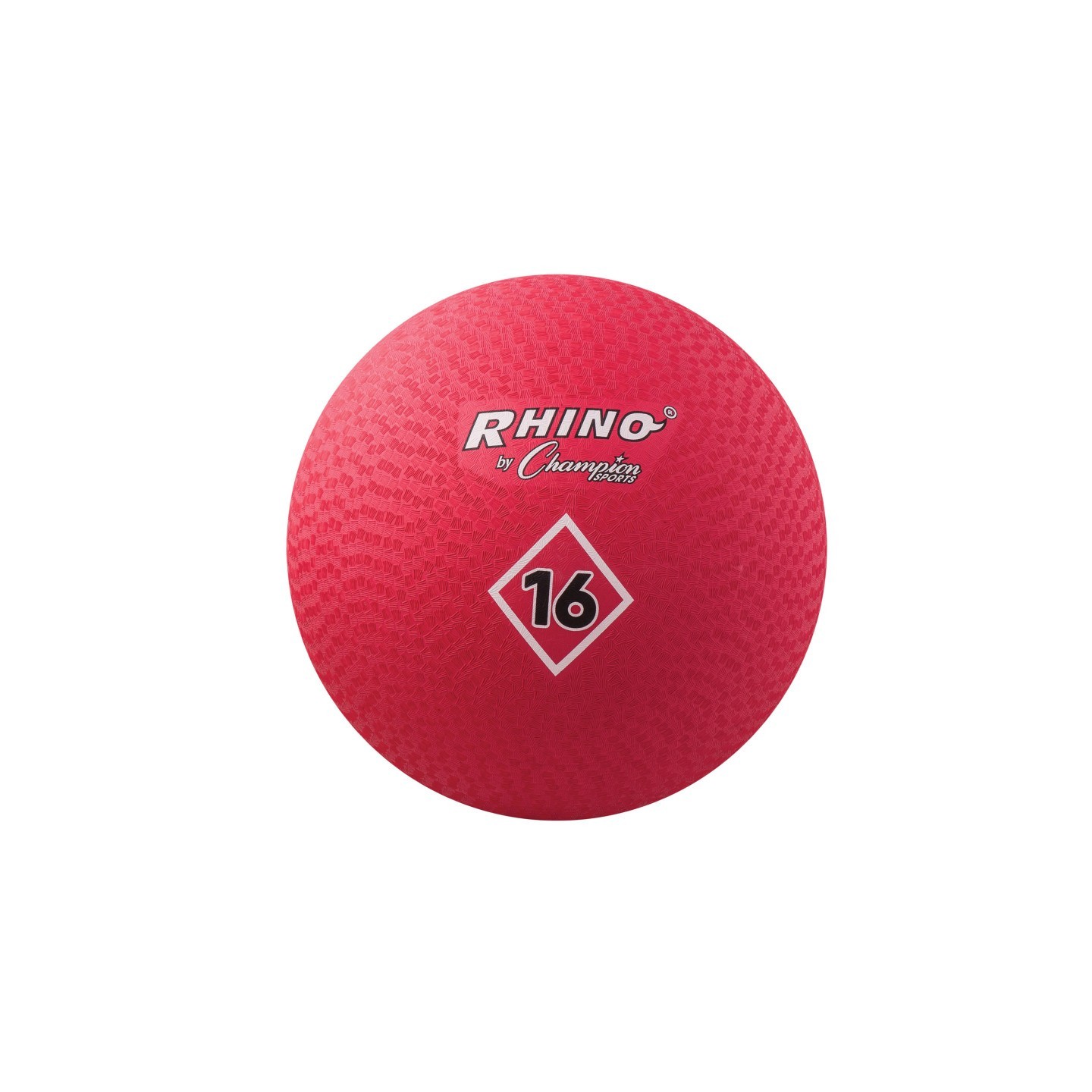 Champion Sports Playground Ball, 16", Red