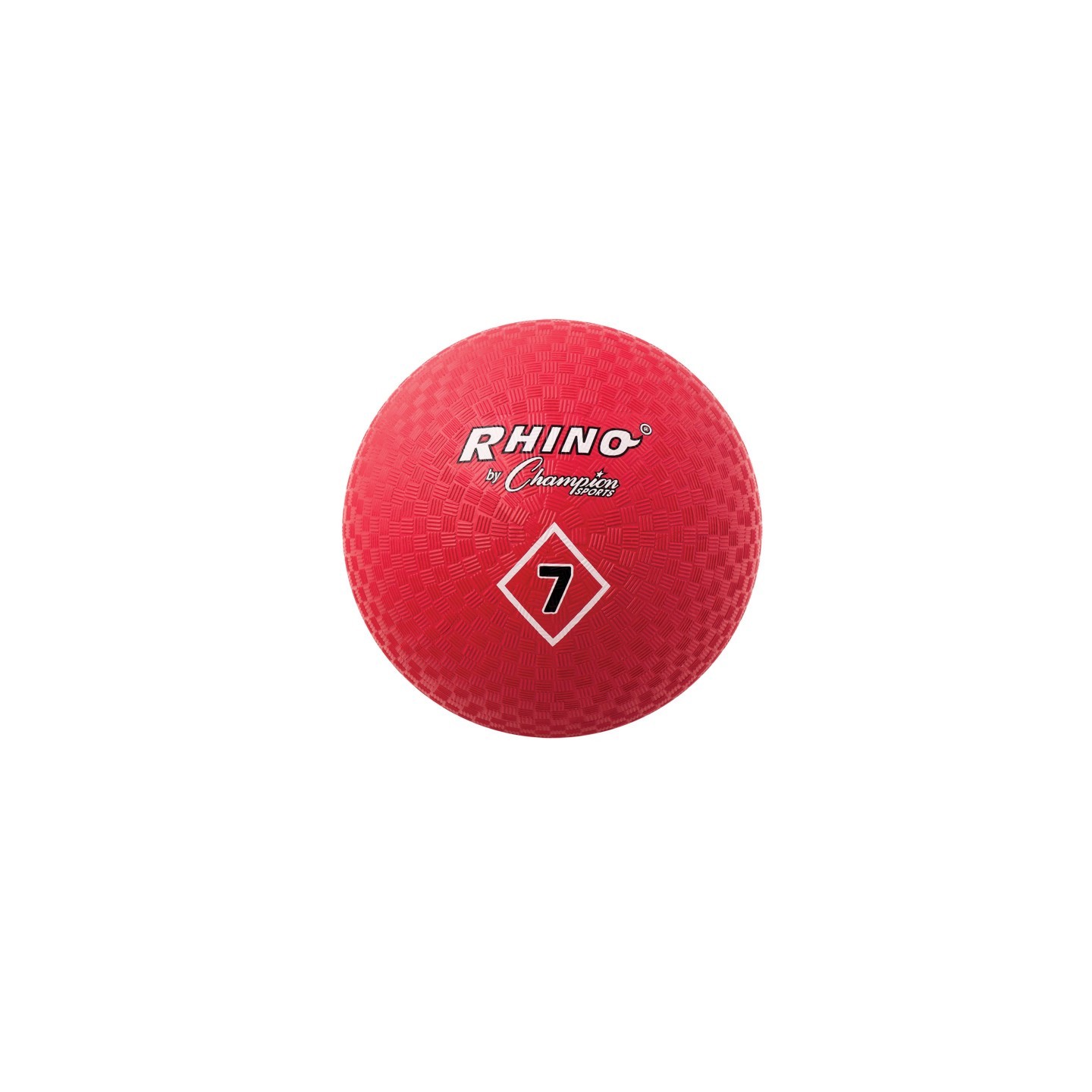 Champion Sports Playground Ball, 7", Red