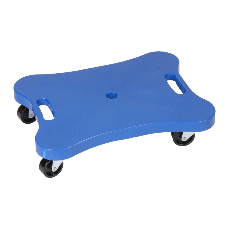 Champion Sports Contoured Plastic Scooter with Handles, Blue