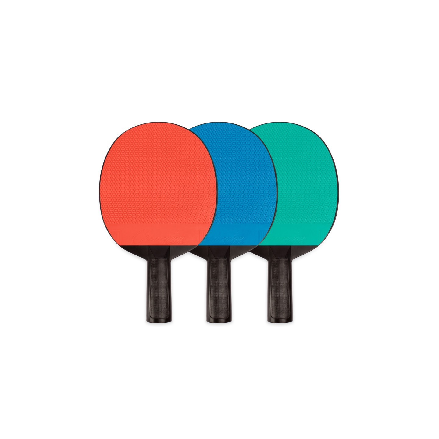 Champion Sports Plastic Rubber Face Table Tennis Paddle