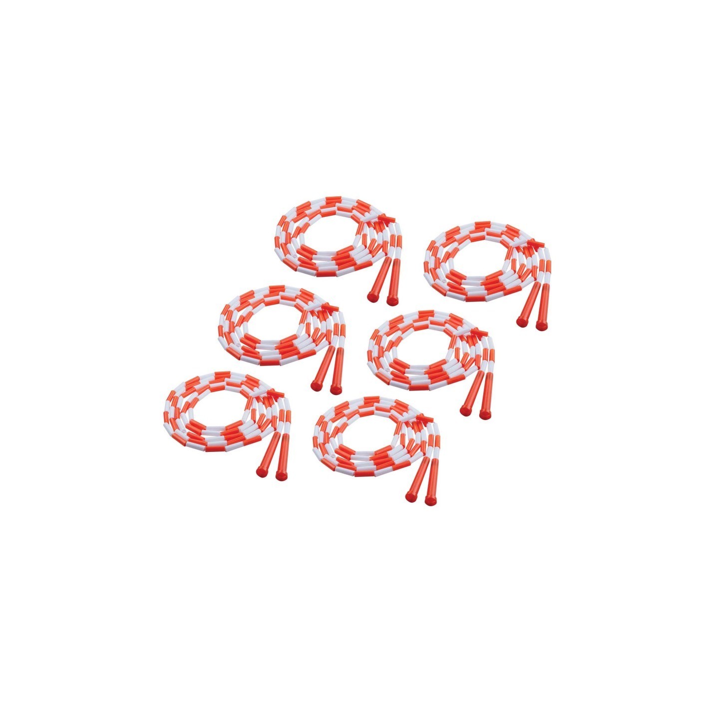 Champion Sports Plastic Segmented Jump Rope 10', Pack of 6