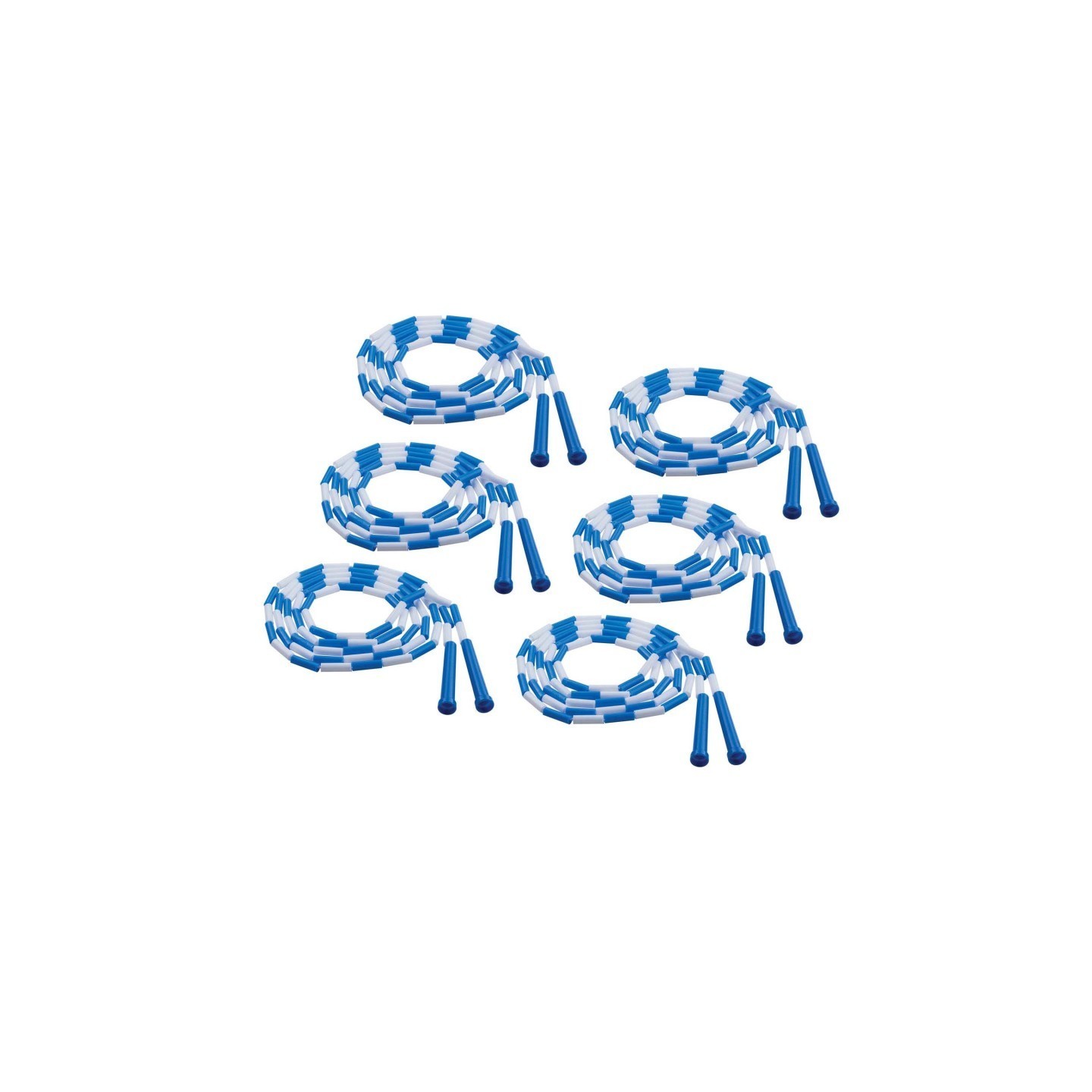 Champion Sports Plastic Segmented Jump Rope 9', Pack of 6