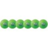 Champion Sports Rhino Skin® 6-Inch Low Bounce Dodgeball Set, Neon Green, Set of 6