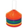 Champion Sports Saucer Field Cone Set, Set of 48