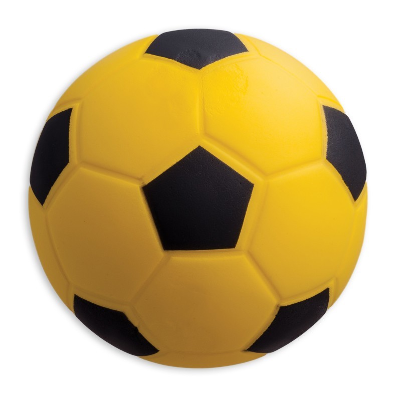 Champion Sports Coated High Density Foam Soccer Ball, Size 4