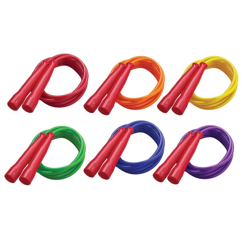 Champion Sports Licorice Speed Jump Rope, 7' with Red Handles