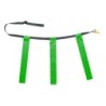 Champion Sports Triple Flag Football Set, Adult Size, Green, 32"-39", 12 per pack