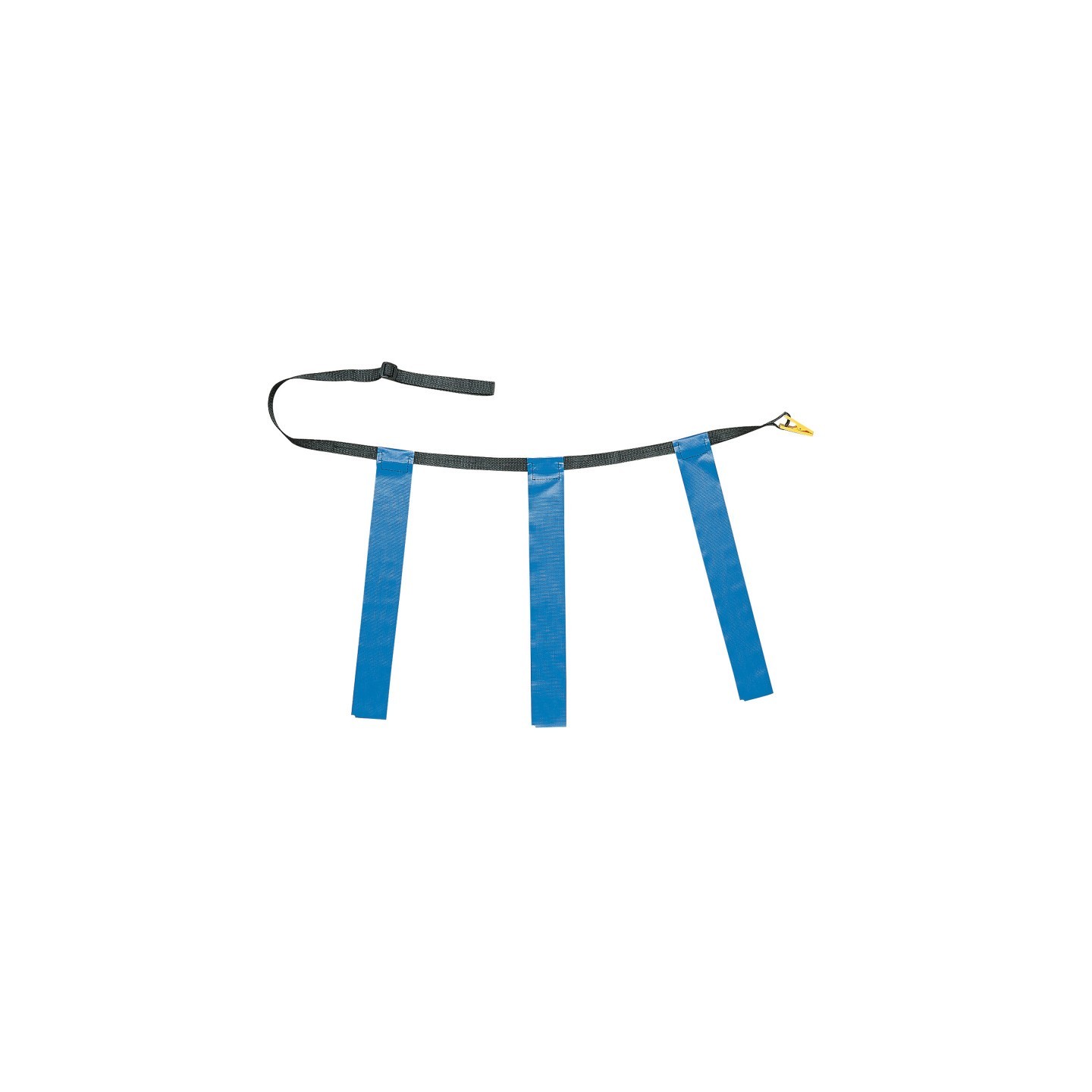 Champion Sports Triple Flag Football Set, Youth Size, Blue, 25"-31", 12 per pack