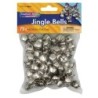 Creativity Street® Jingle Bells, Silver, 5/8", 72 Count