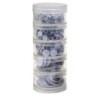 Creativity Street® Wiggle Eyes Storage Stacker, Black, Round & Oval Shapes, Assorted Sizes, 560 Pieces