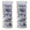 Creativity Street® Wiggle Eyes Storage Stacker, Black, Round & Oval Shapes, Assorted Sizes, 560 Per Pack, 2 Packs