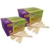 Creativity Street® Jumbo Craft Sticks, Natural, 6" x 0.75", 500 Pieces Per Pack, 2 Packs